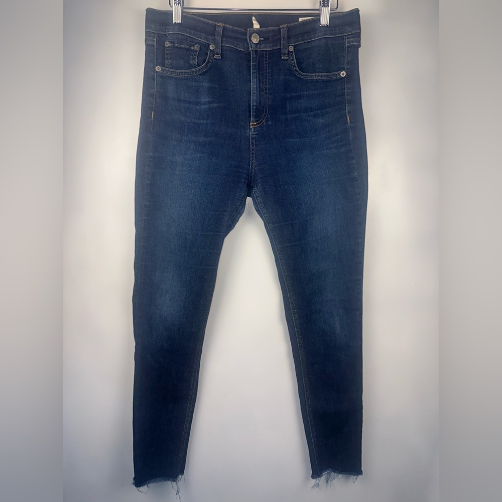 Rag &‎ Bone Women’s 29 Style 10 Inch Ankle Skinny Raw Hem - Picture 6 of 12